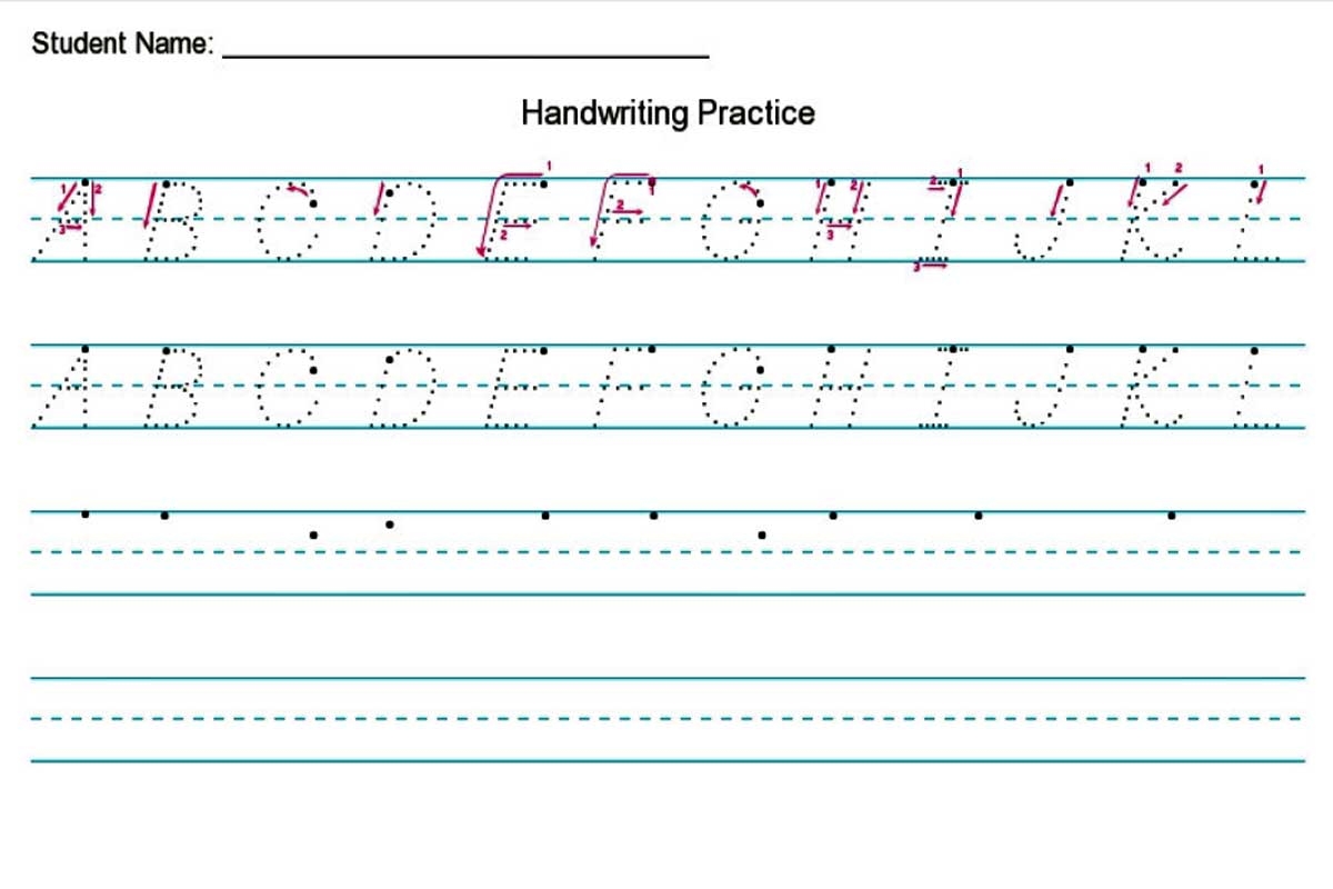 Handwriting Worksheet Creator Free DIY Homeschooler Handwriting Worksheet Creator Free DIY Homeschooler