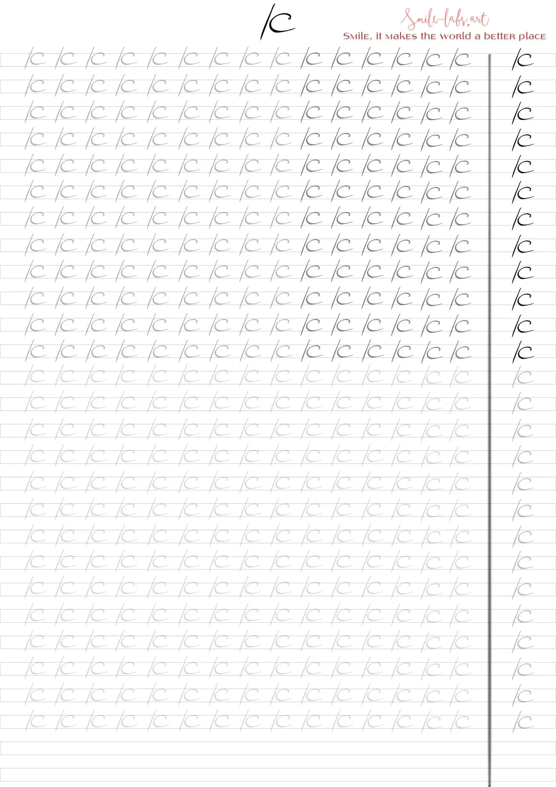 Hebrew Alphabet Script Handwriting Worksheets Printable Hand 