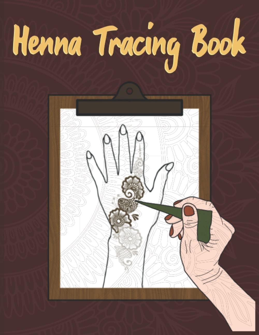Henna Tracing Book Hand Henna Designs Tracing Book Mehndi 