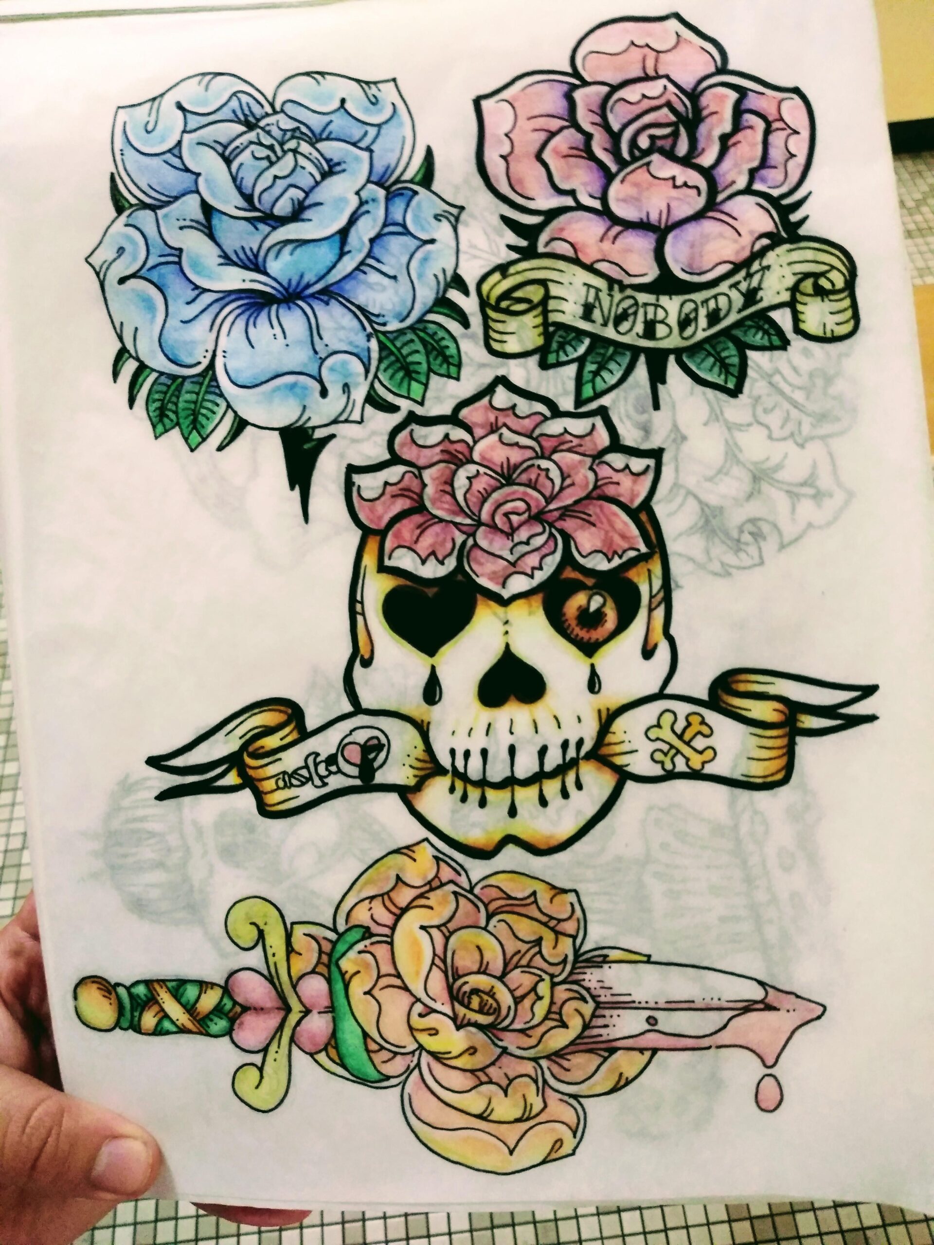 Here s What I Did Today I Kinda Rushed The Flower In The Center 