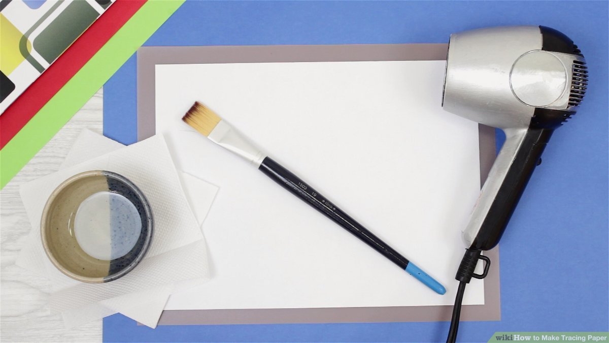 How To Make Tracing Paper 9 Steps with Pictures WikiHow