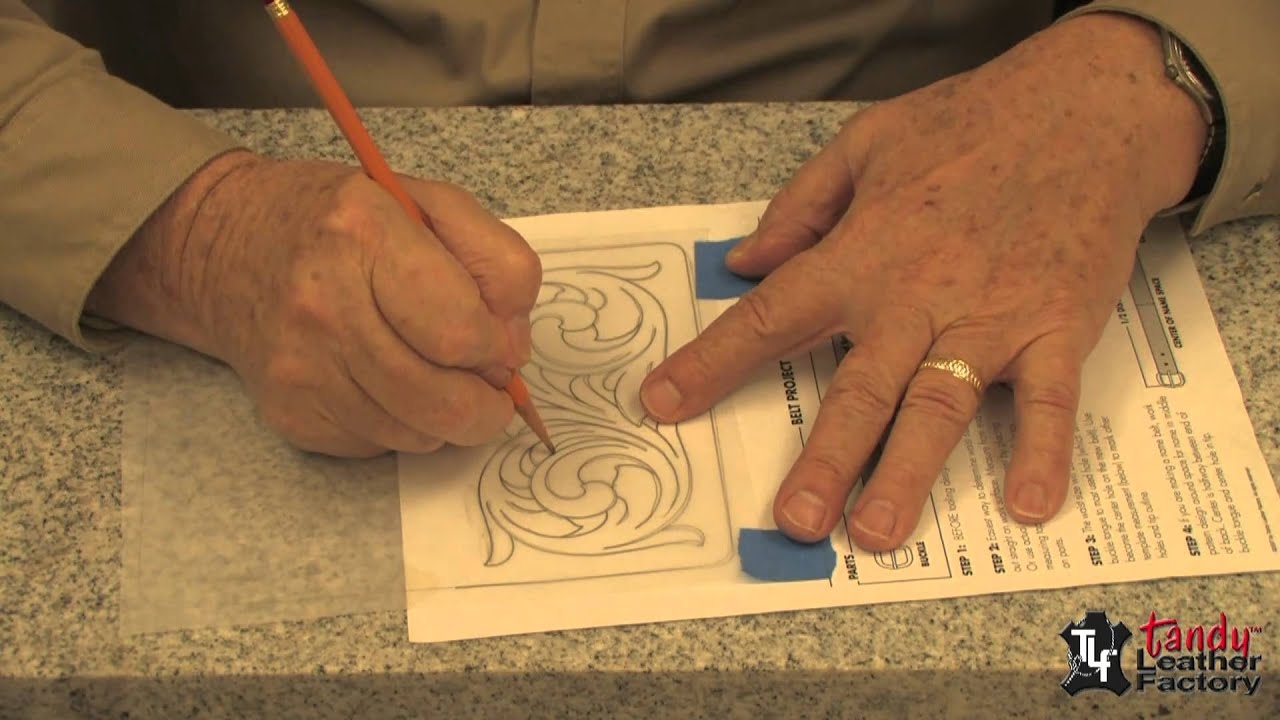 How To Transfer A Pattern Onto Leather