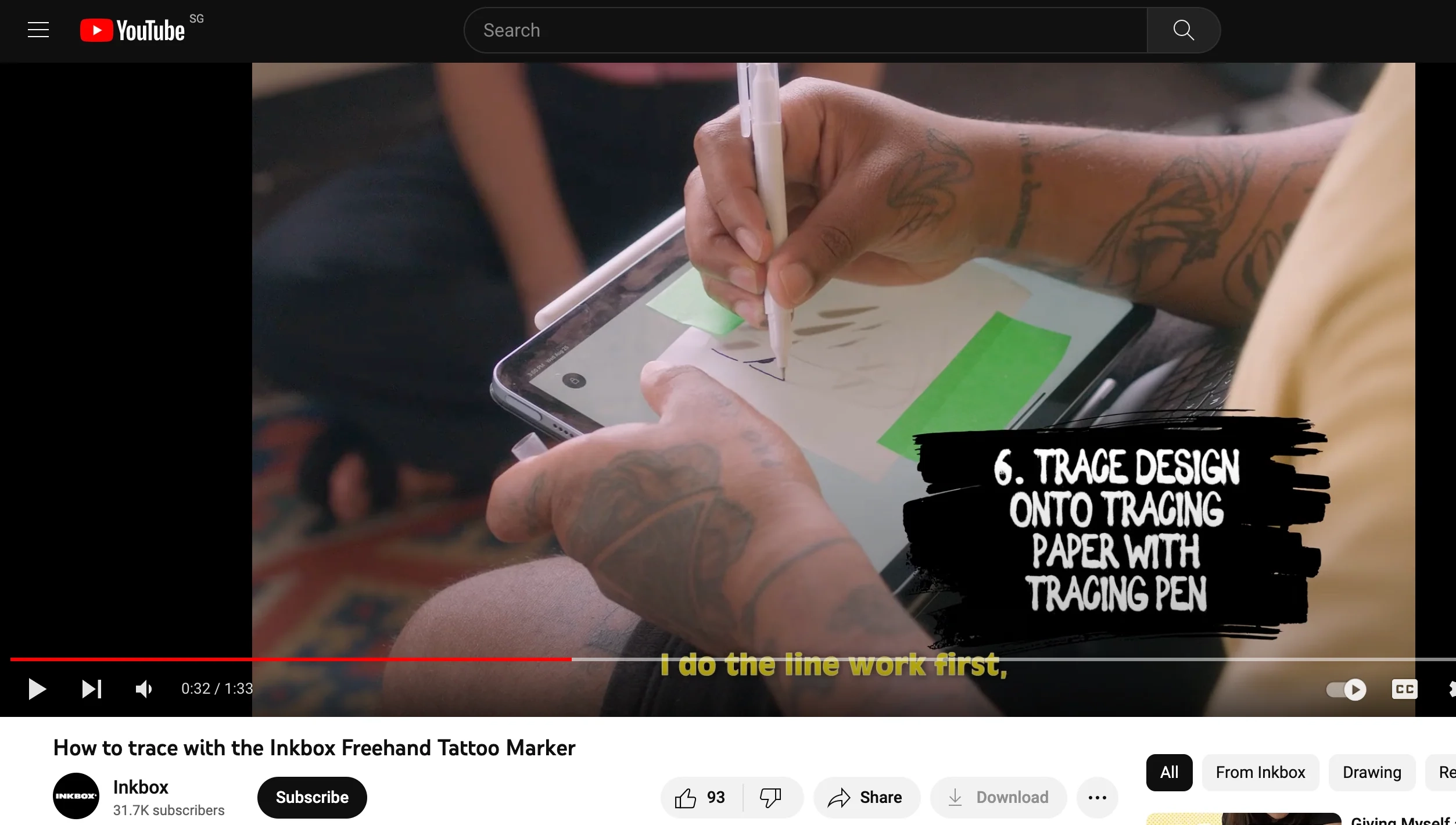How To Use Inkbox Tracing Paper Inkperfect co