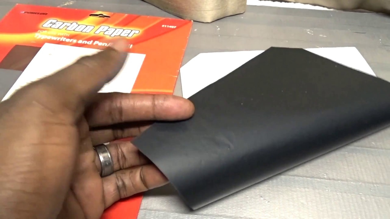  How To Use Porelon Black Carbon Paper Review