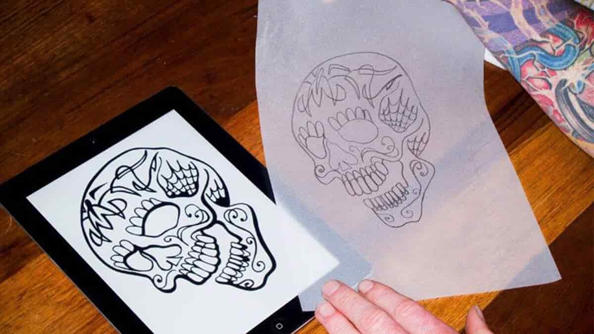 How To Use Tattoo Transfer Paper Onto Skin And Crafts 