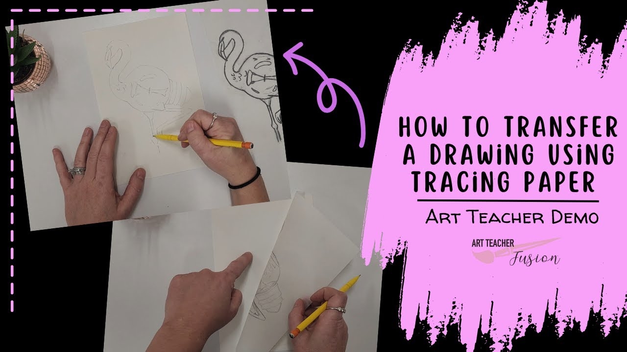 Transfer From Tracing Paper To Paper