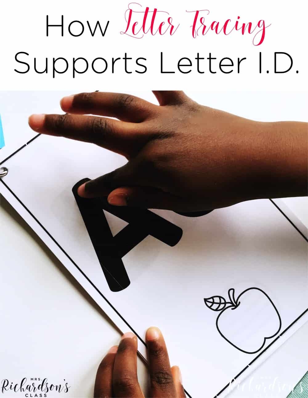 How Tracing Letters Helps Letter Identification Mrs 