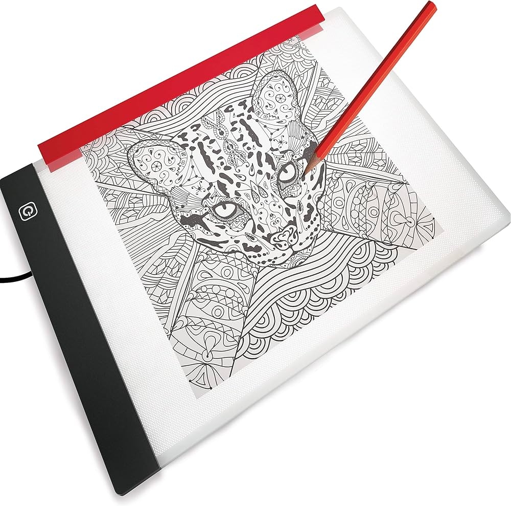 Illuminati LED Light Box For Drawing And Tracing Portable Ultra 