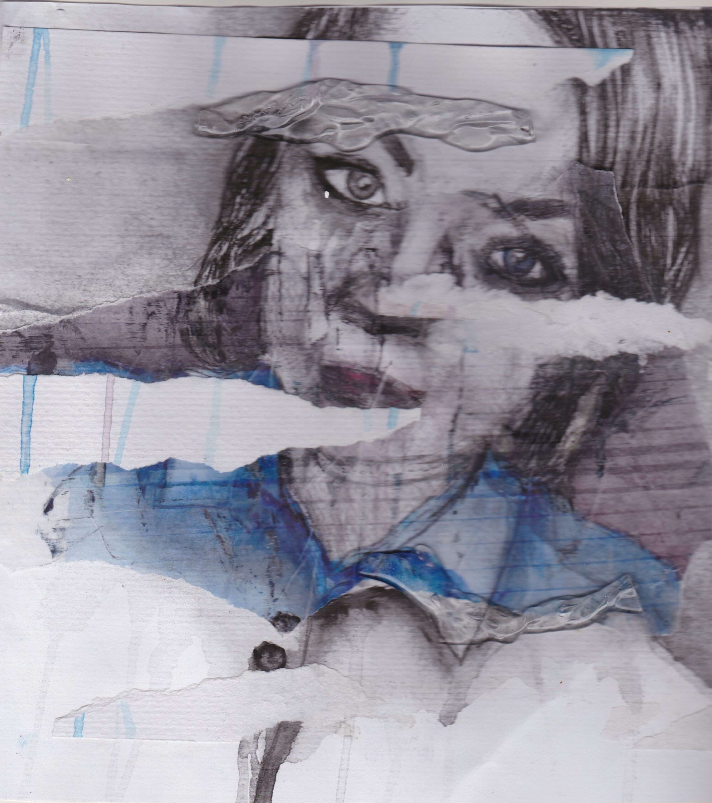 Inside Outside Collage Will Green Fine Art
