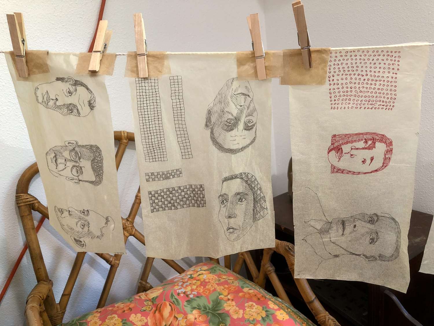 Judith Hoffman Blog Coating Collage Papers With Matte Medium