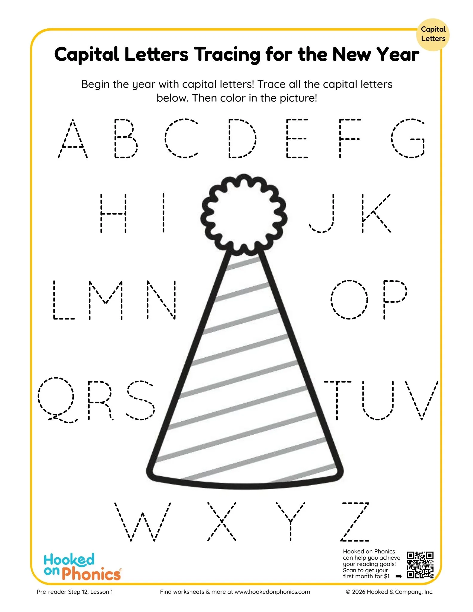 Phonics Tracing Worksheets