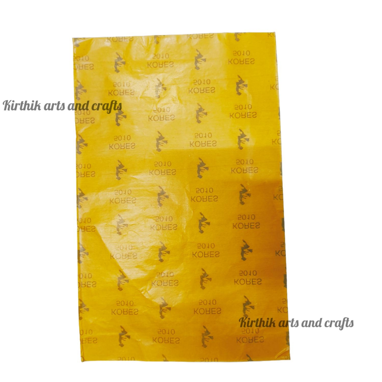 Yellow Carbon Paper For Tracing