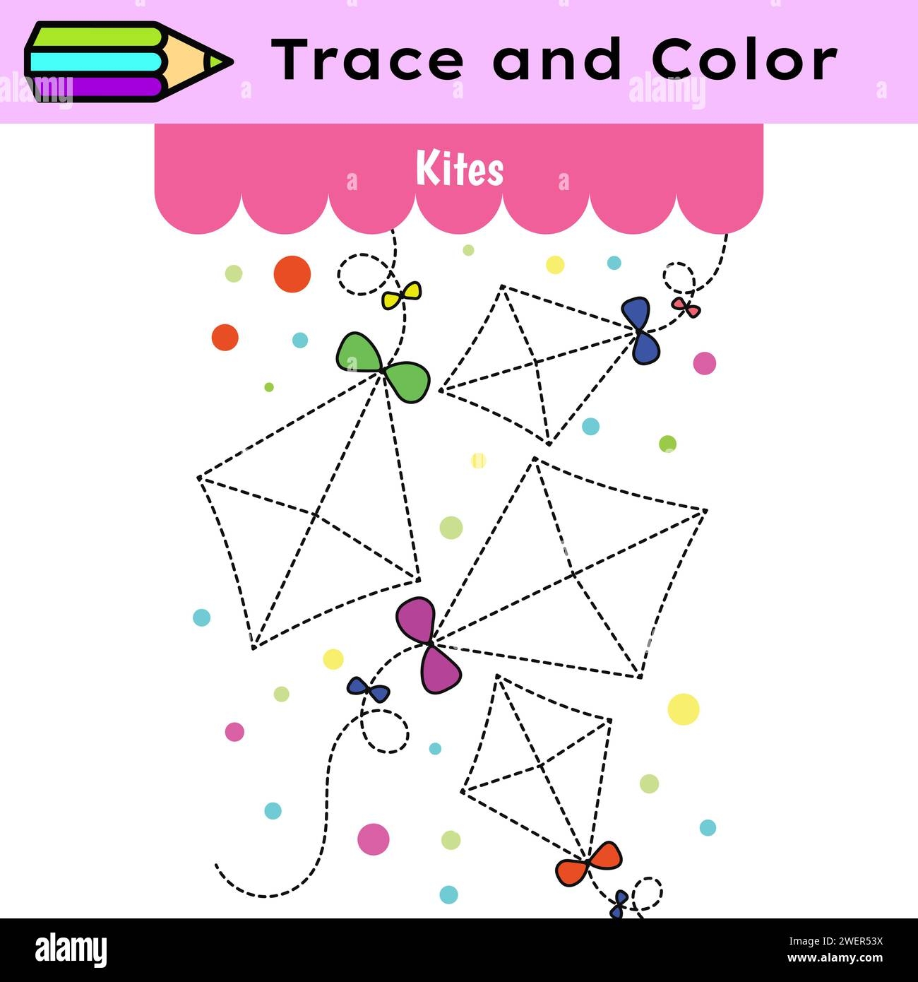 Kite Tracing Hi res Stock Photography And Images Alamy