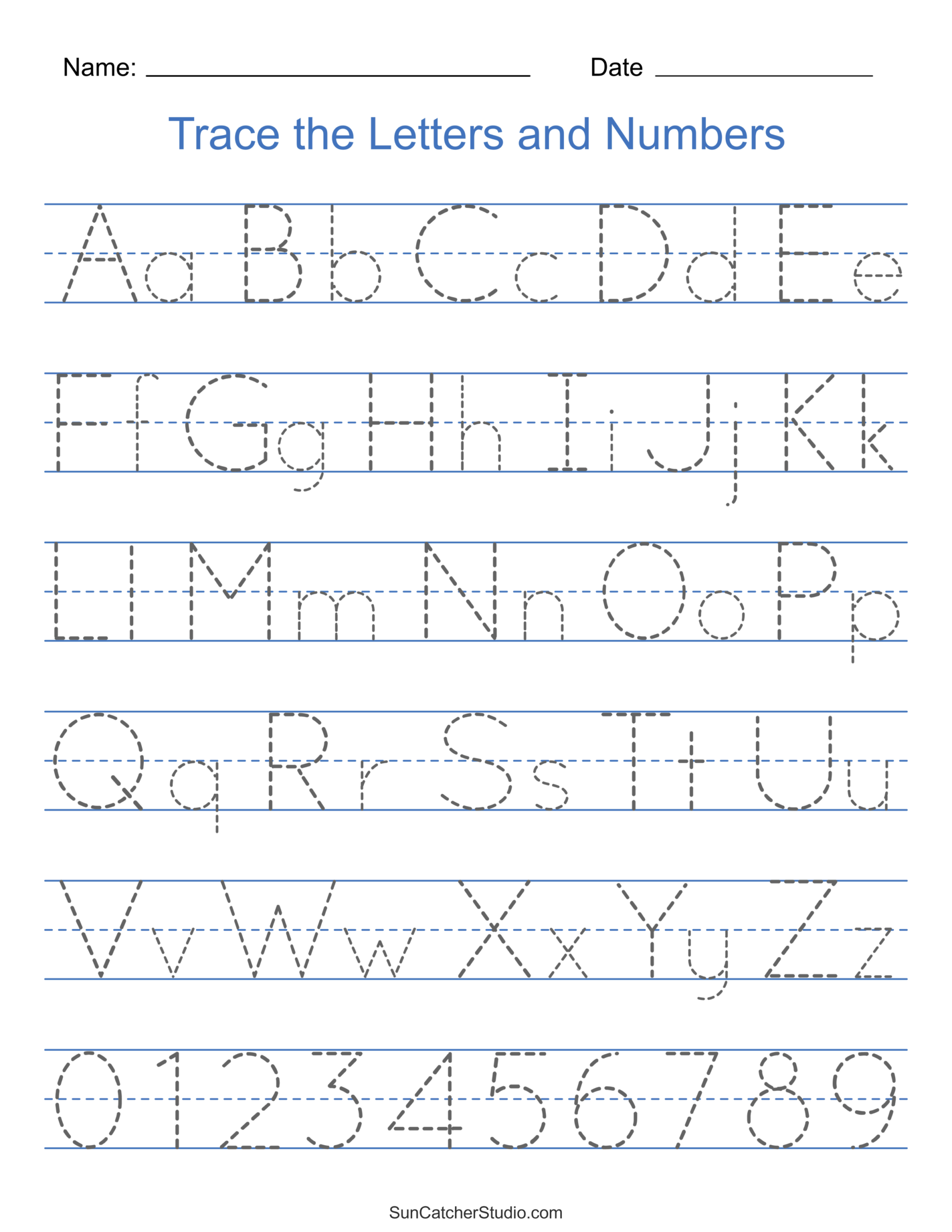 Lakeshore Learning ABC Letter Tracing Practice Workbook For Kids 