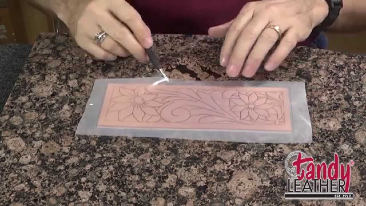 Learning Leathercraft With Jim Linnell Lesson 1 Tracing A Pattern