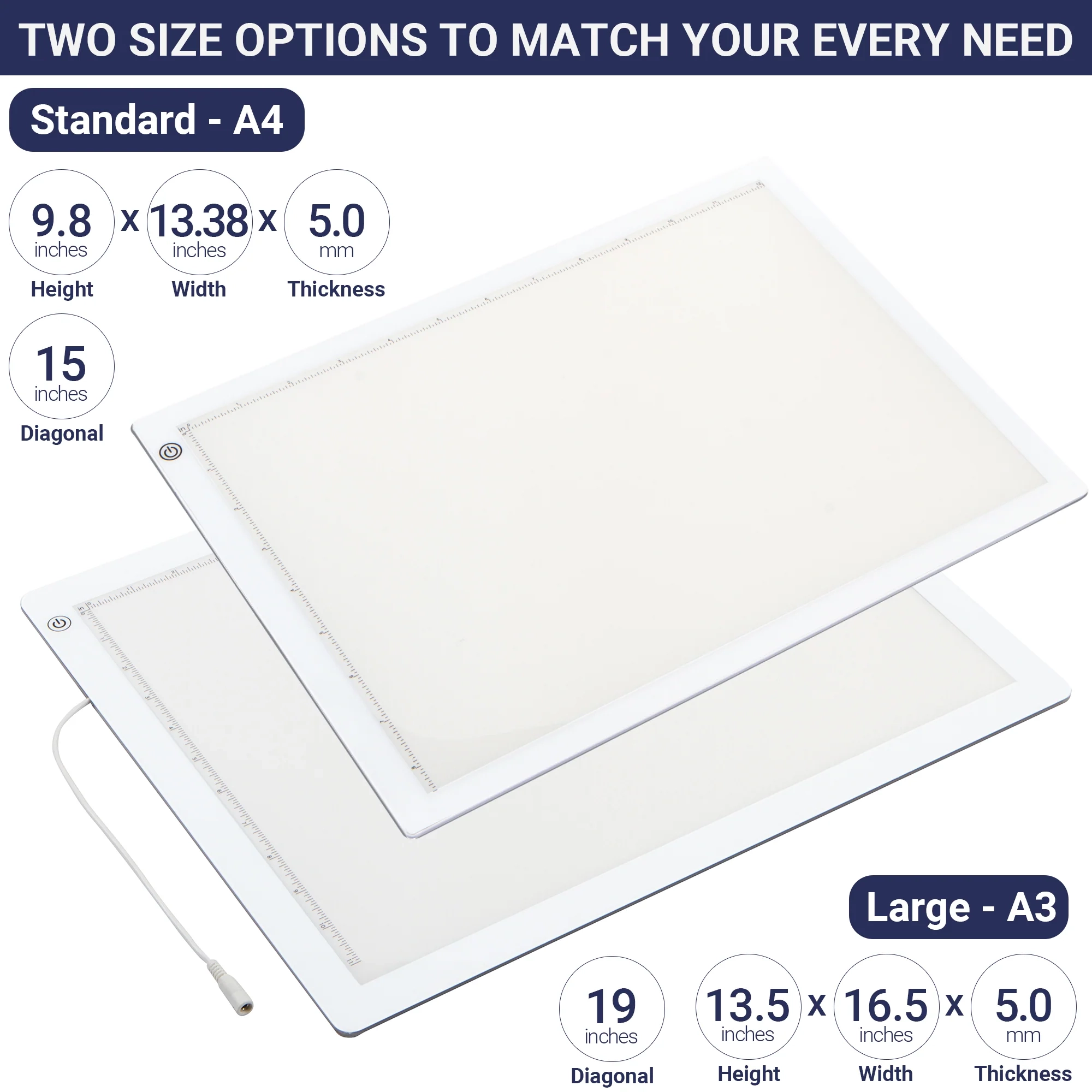 LED Tracing Light Box Ultra Thin Light Pad With Adjustable 