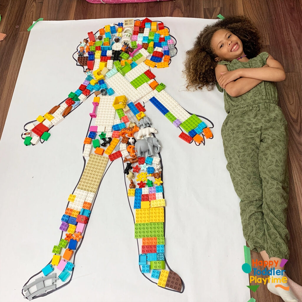 Body Tracing Activity Preschool