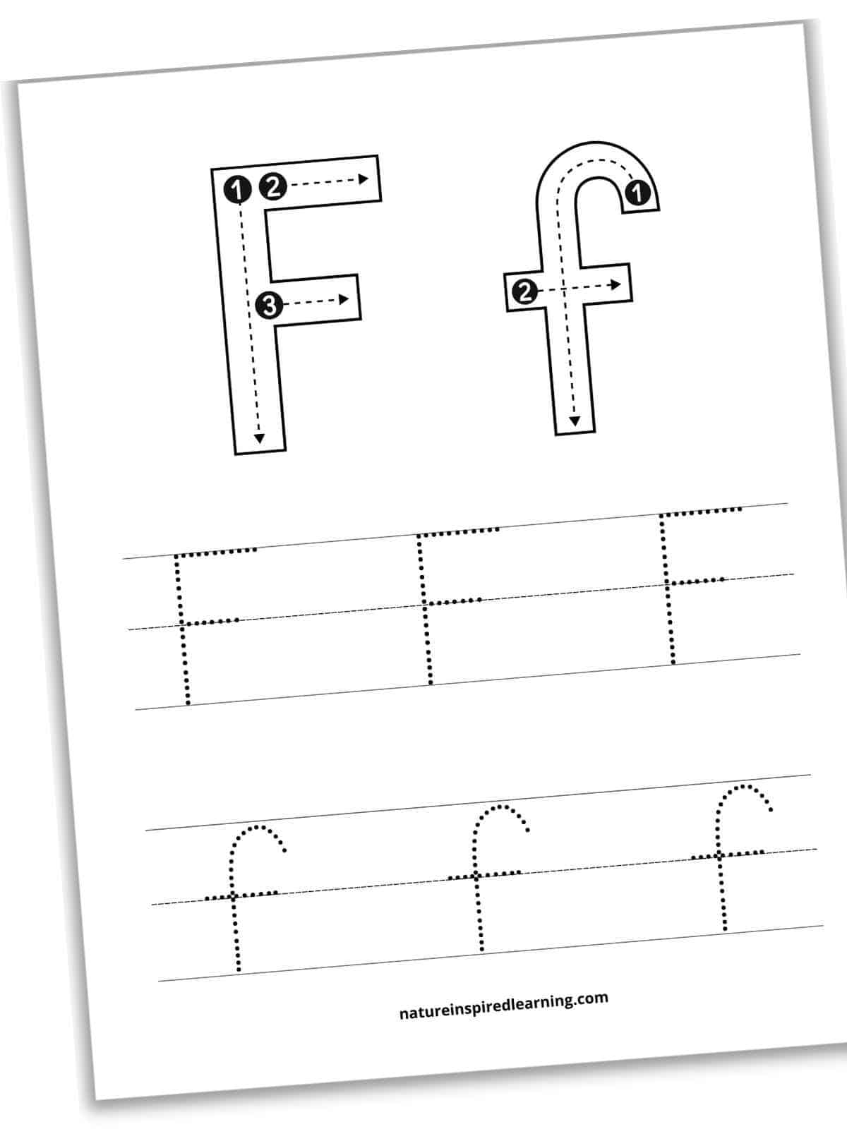 Letter F Tracing Worksheets Pdf Letter F Tracing Worksheets Pdf
