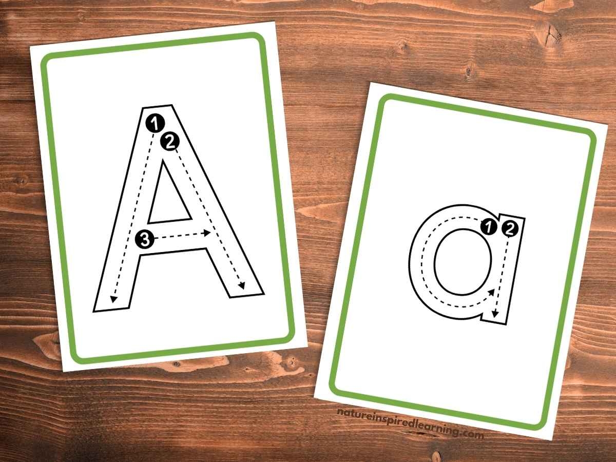 Finger Tracing Alphabet Letters