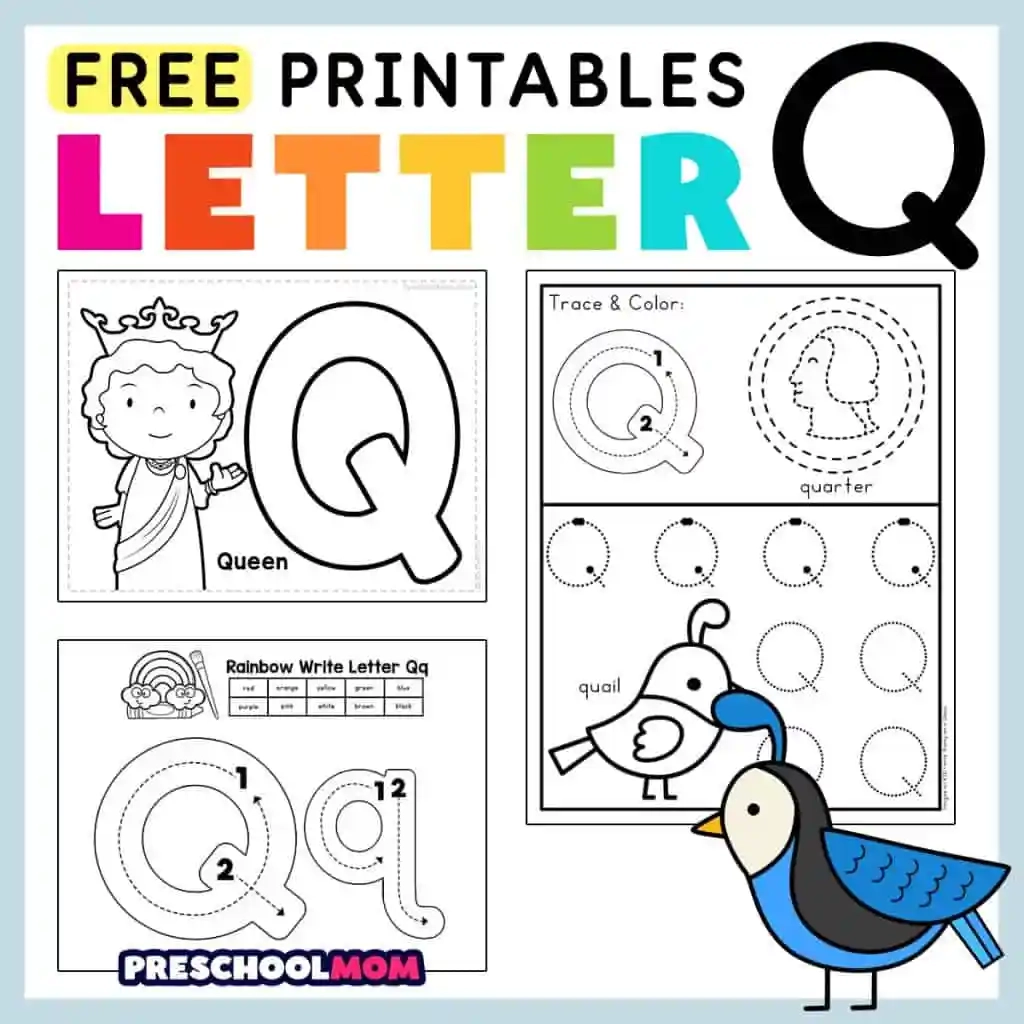 Letter Q Tracing Worksheets Preschool Letter Q Tracing Worksheets Preschool