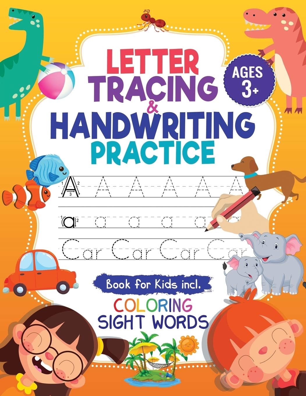 Letter Tracing amp Handwriting Practice Book For Kids Trace 