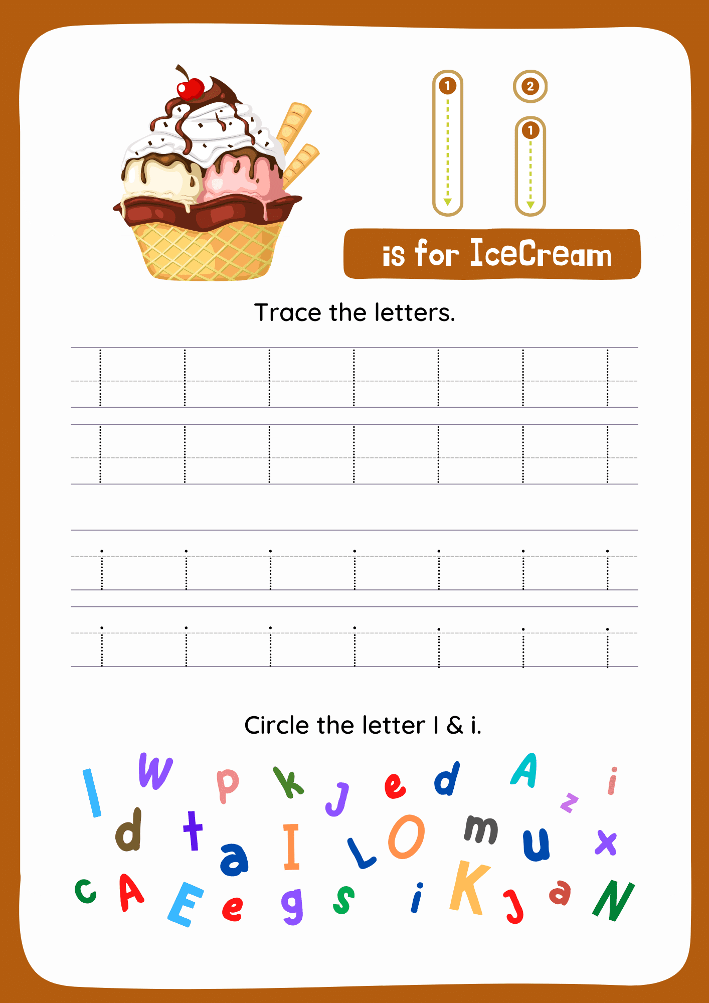 Letters Tracing Worksheets A To Z For Preschoolers