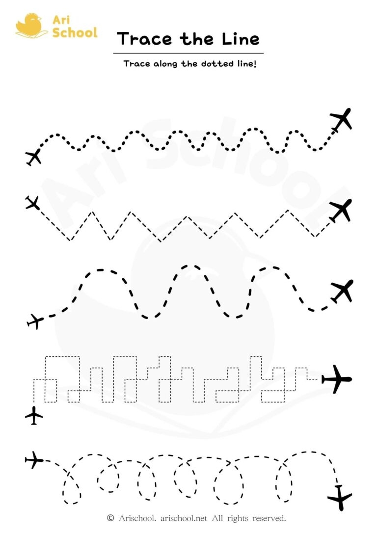 Line Tracing Airplane 1 Arischool