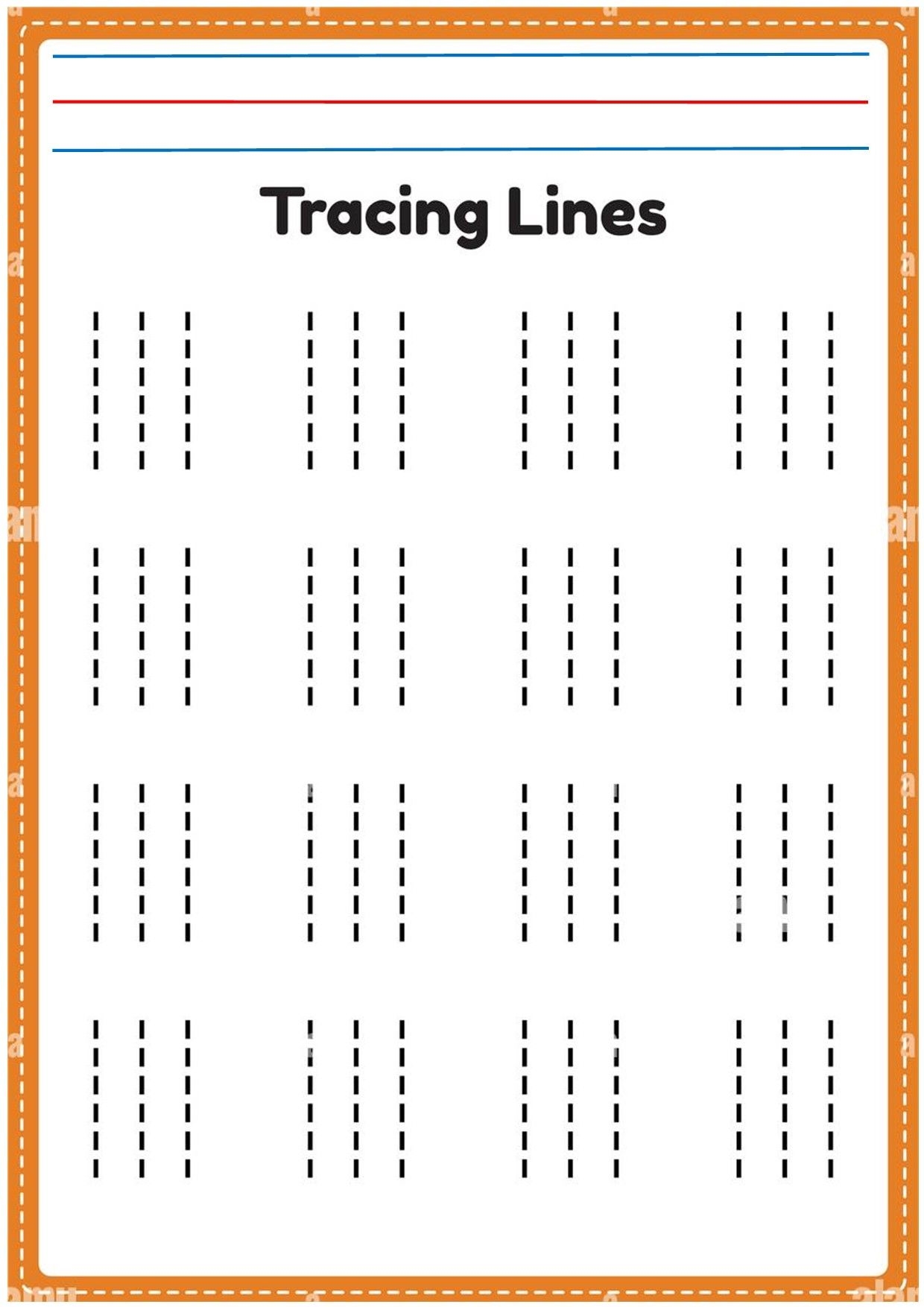 Tracing Paper Lines
