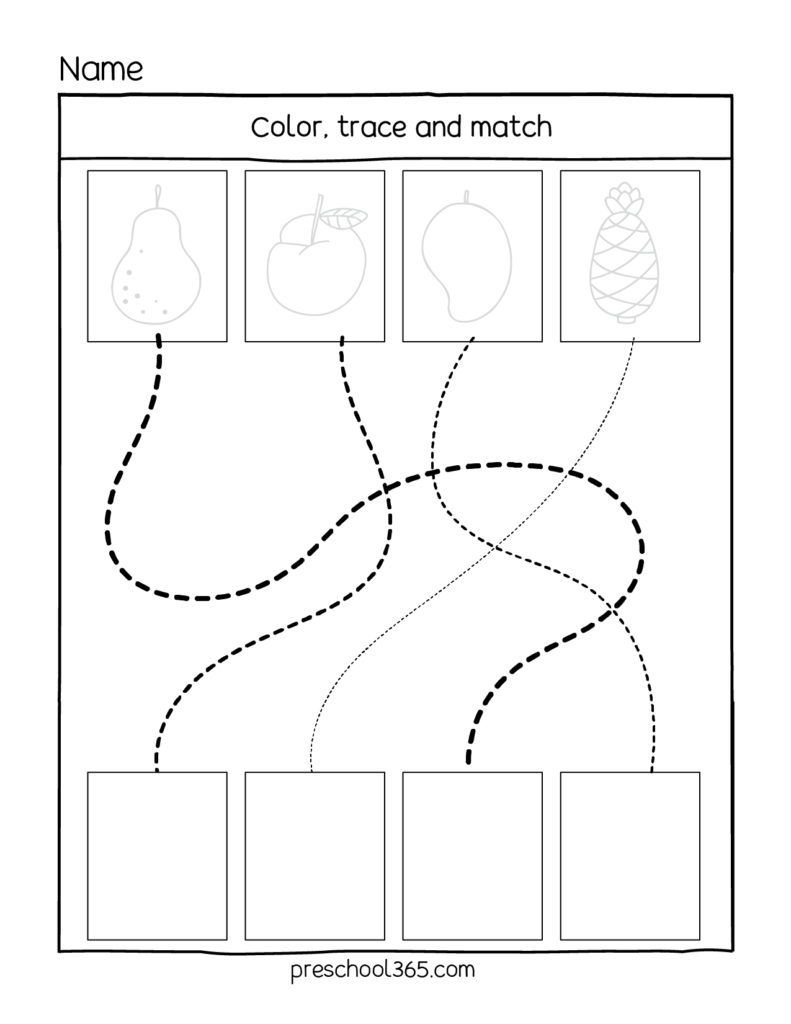 Line Tracing L1 Preschool365