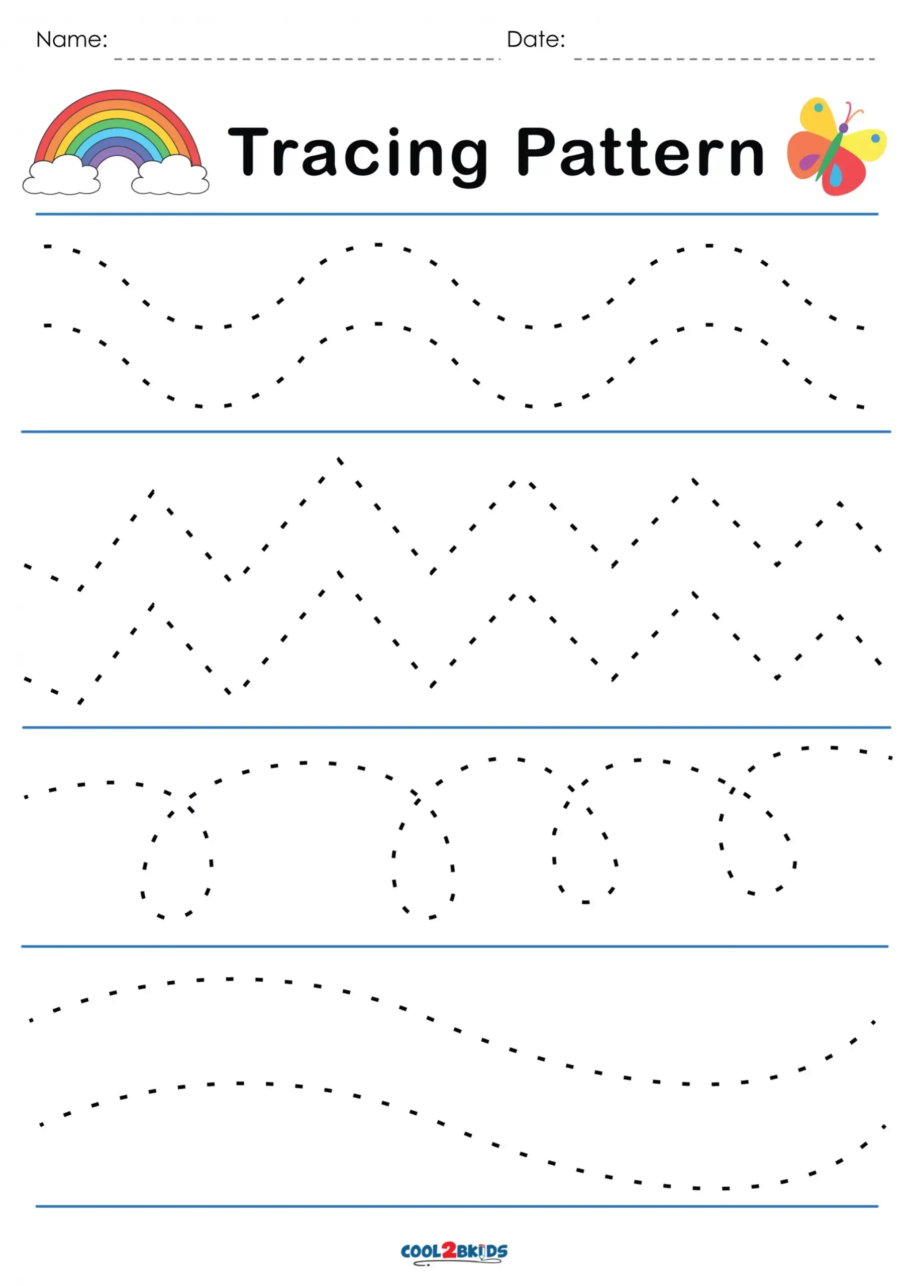 Picture Tracing Worksheets Pdf