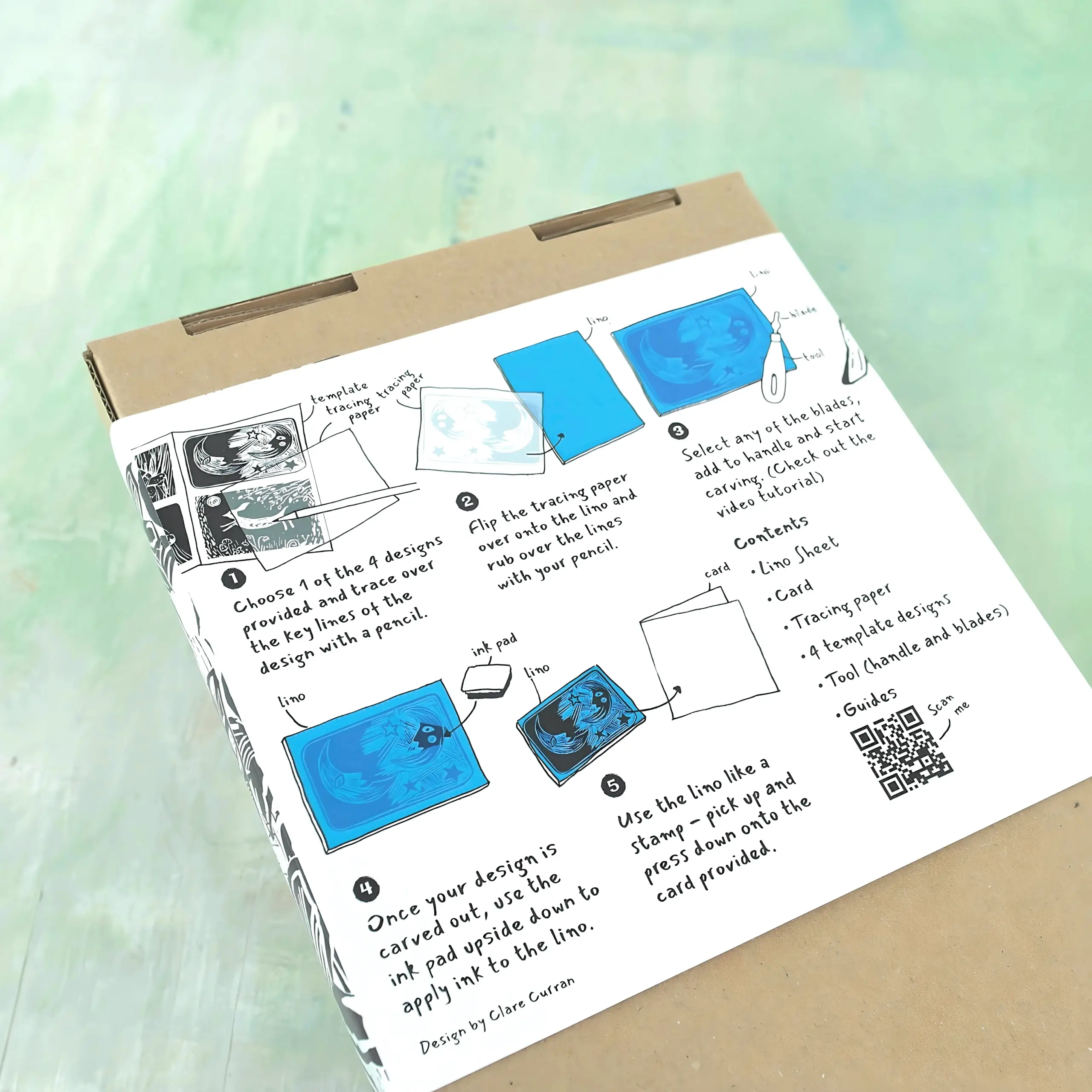 Linocut amp Print Compact Starter Kit Clever Hands