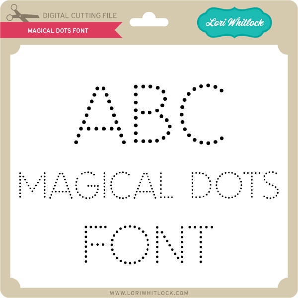 Magical Dots Font