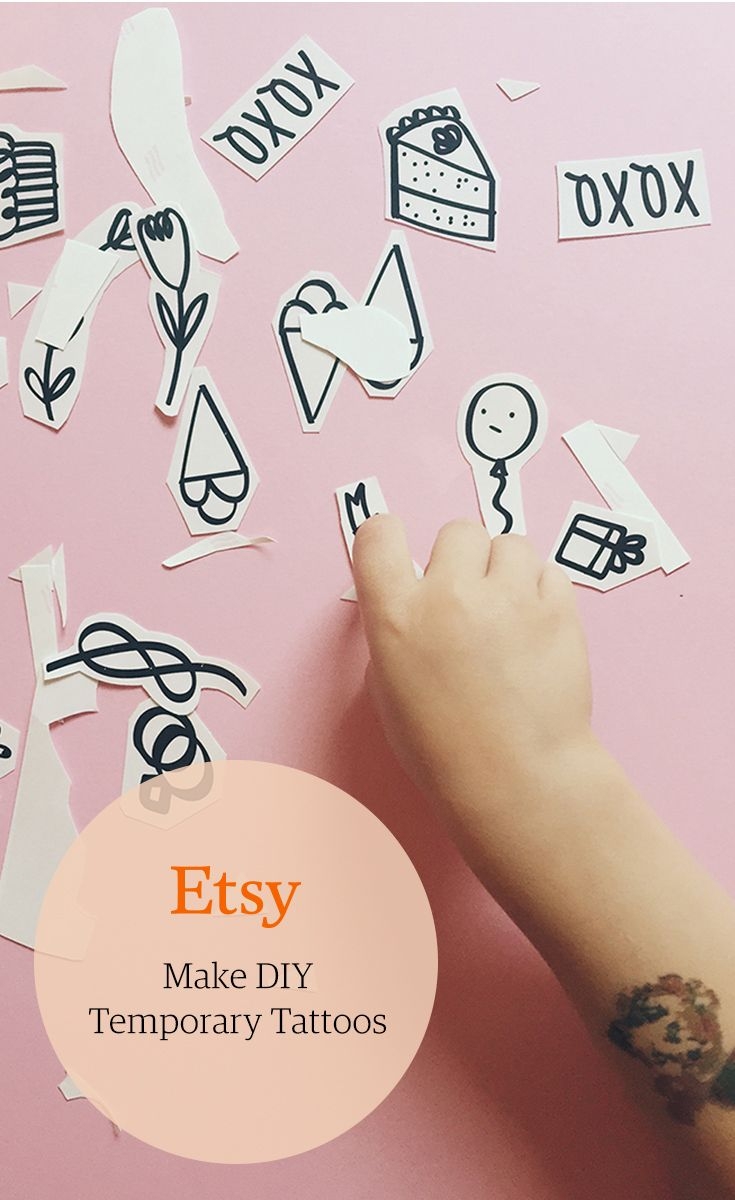Make DIY Temporary Tattoos Etsy