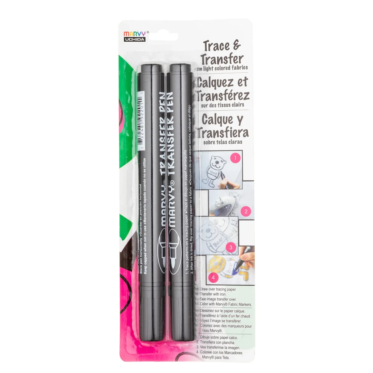 Marker Best Pen To Use On Tracing Paper TRANSFER PEN SET Marvy 