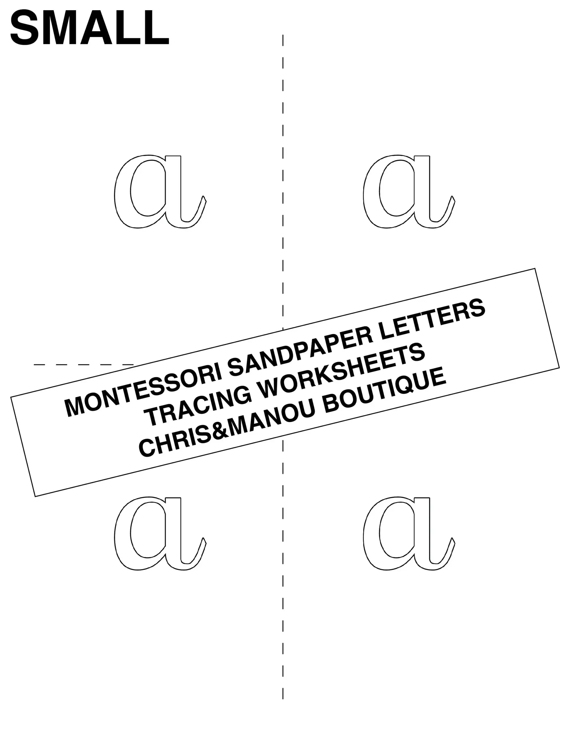 Montessori Sandpaper Letters Tracing Worksheets Etsy