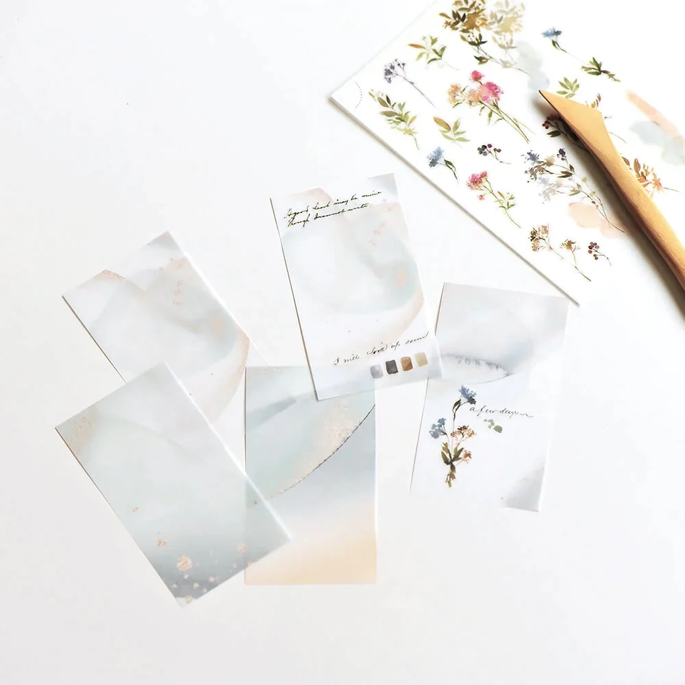 MU Life Style Dyeing Tracing Paper 12 Halo Waves