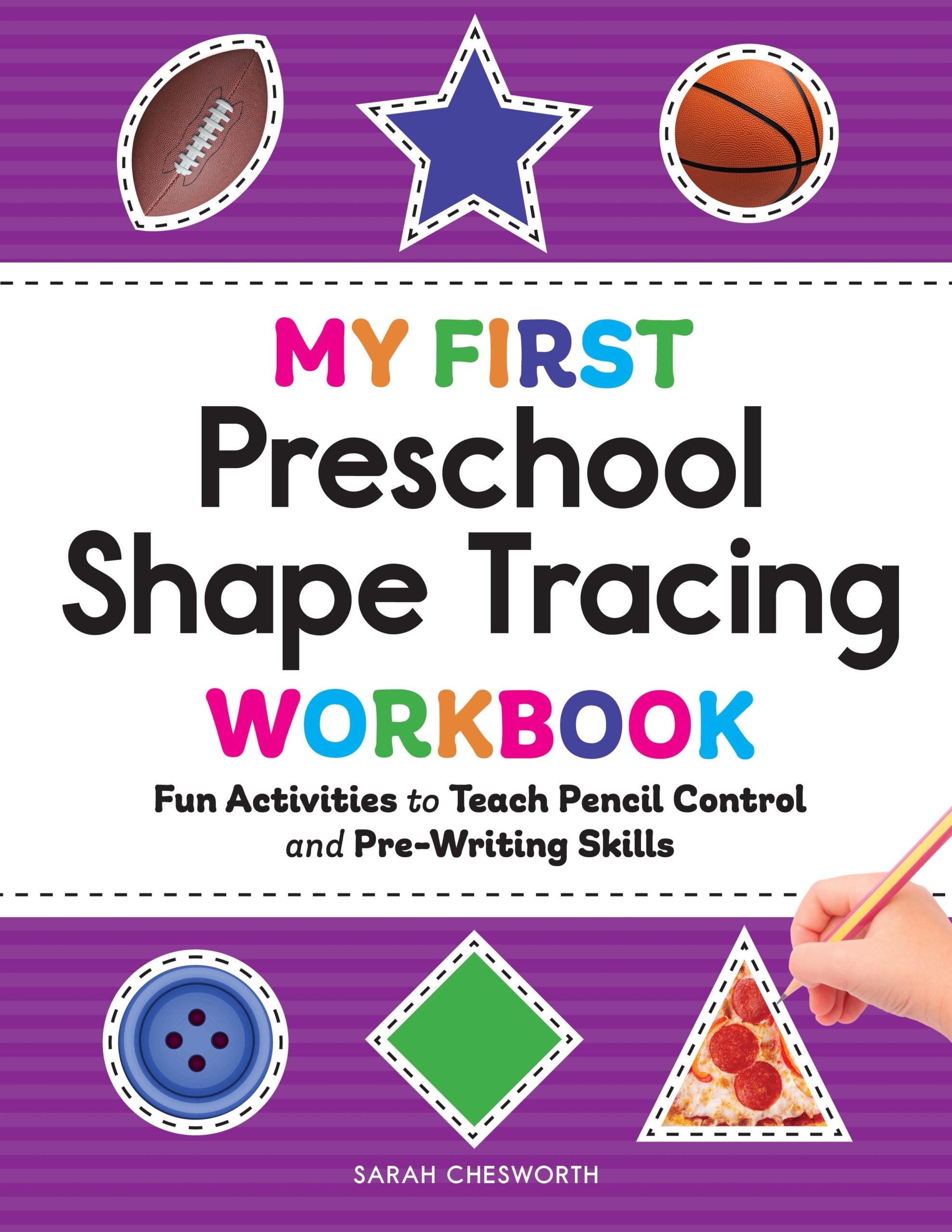 My First Preschool Shape Tracing Workbook By Sarah Chesworth 