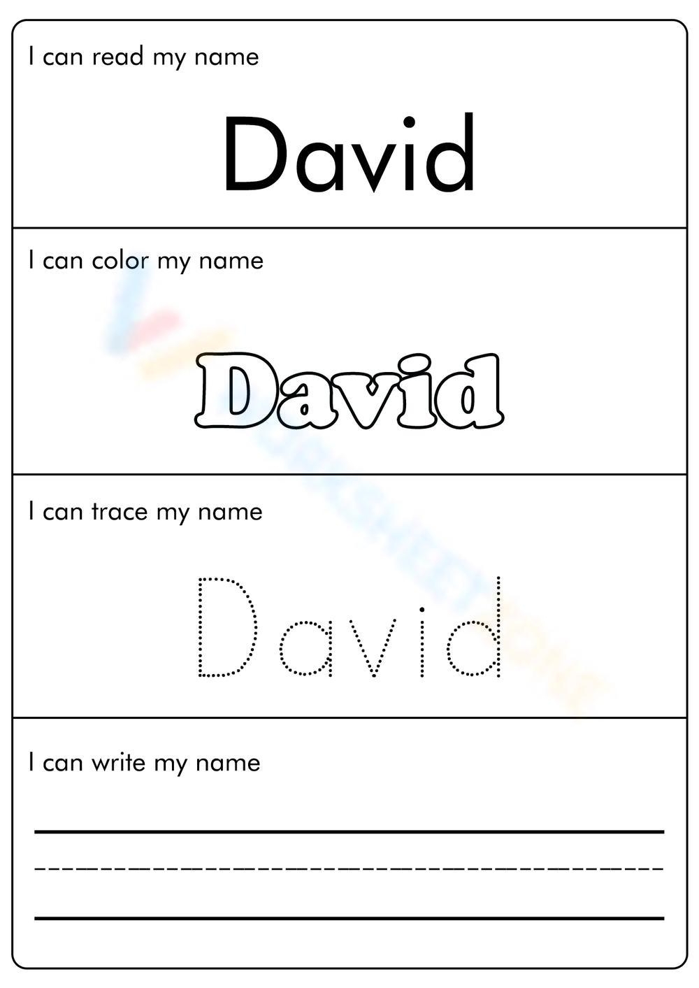 Name Tracing Worksheets amp Printable