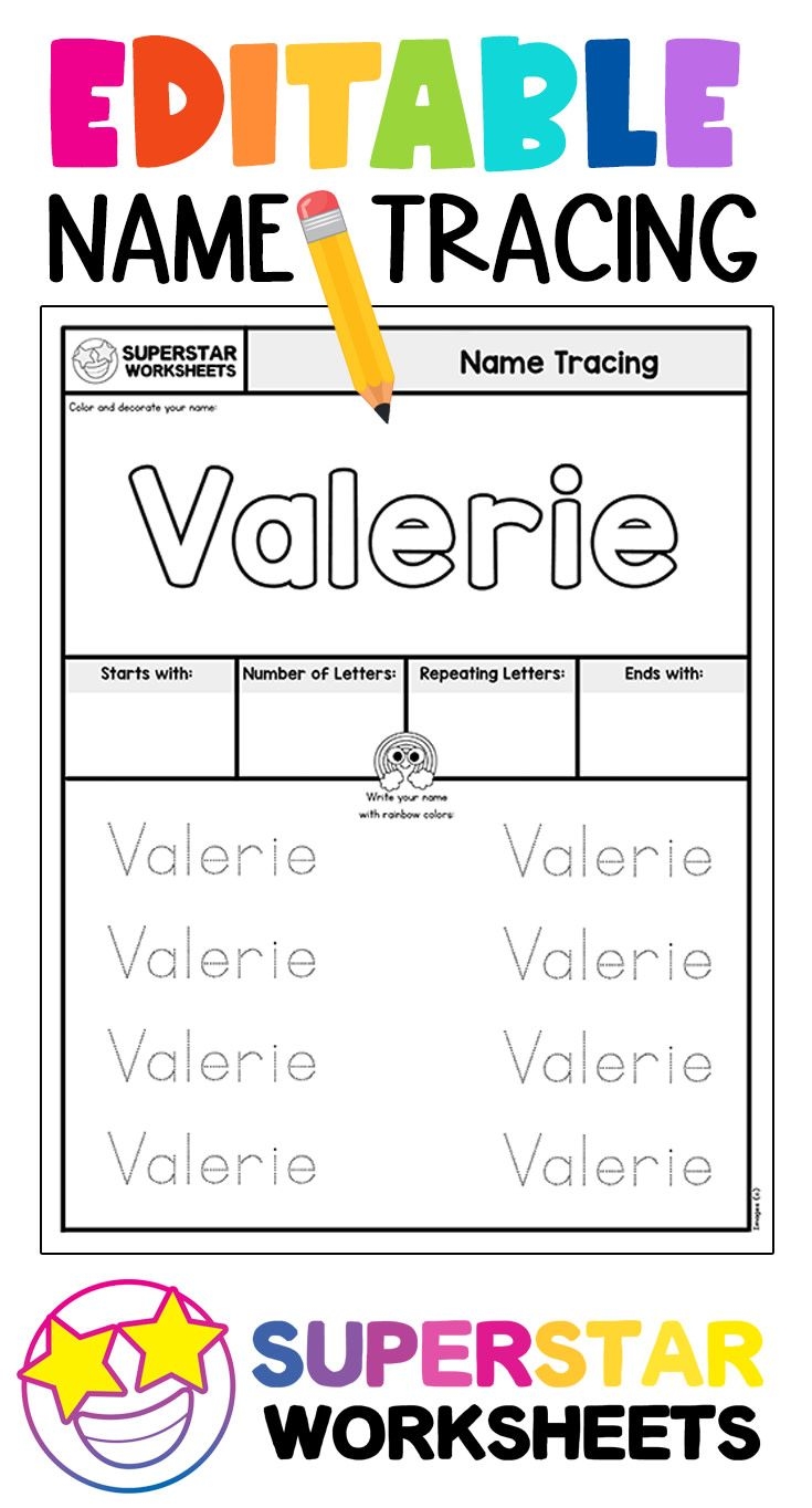 Preschool Name Tracing Worksheets Free Preschool Name Tracing Worksheets Free