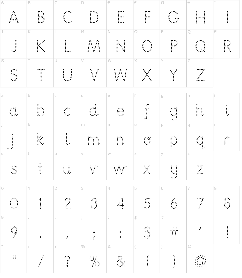 National Primary Dotted Font Download National Primary Dotted Font Download