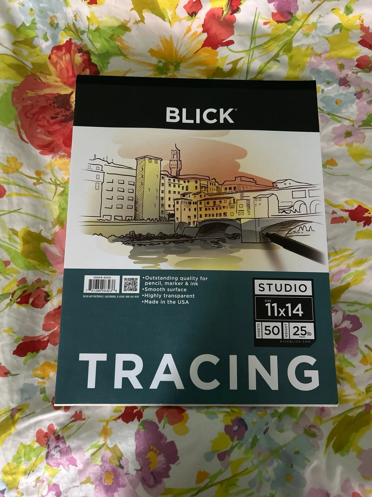 NEW 50 Sheets Tracing Paper Pad 11 X 14 25lb Acid Free Drawing 