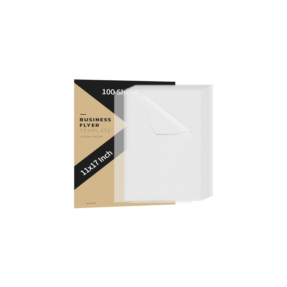 Newsprint Paper 50 Sheet Tracing Paper Pad 11x17 Translucent 