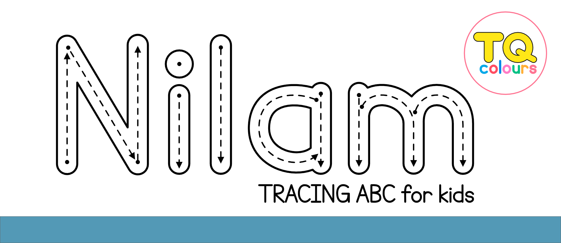 Nilam Tracing ABC Windows Font Free For Personal