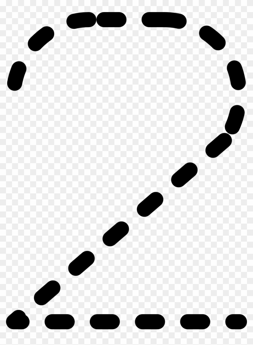 Number 2 For Tracing Free Transparent PNG Clipart Images Download