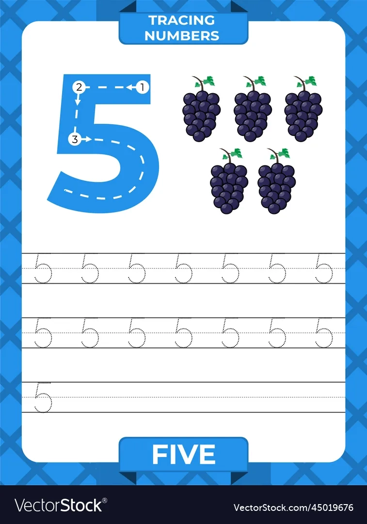 Tracing Number 5