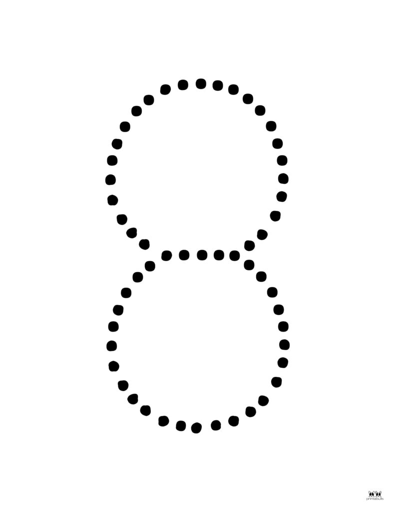 8 Tracing Worksheet