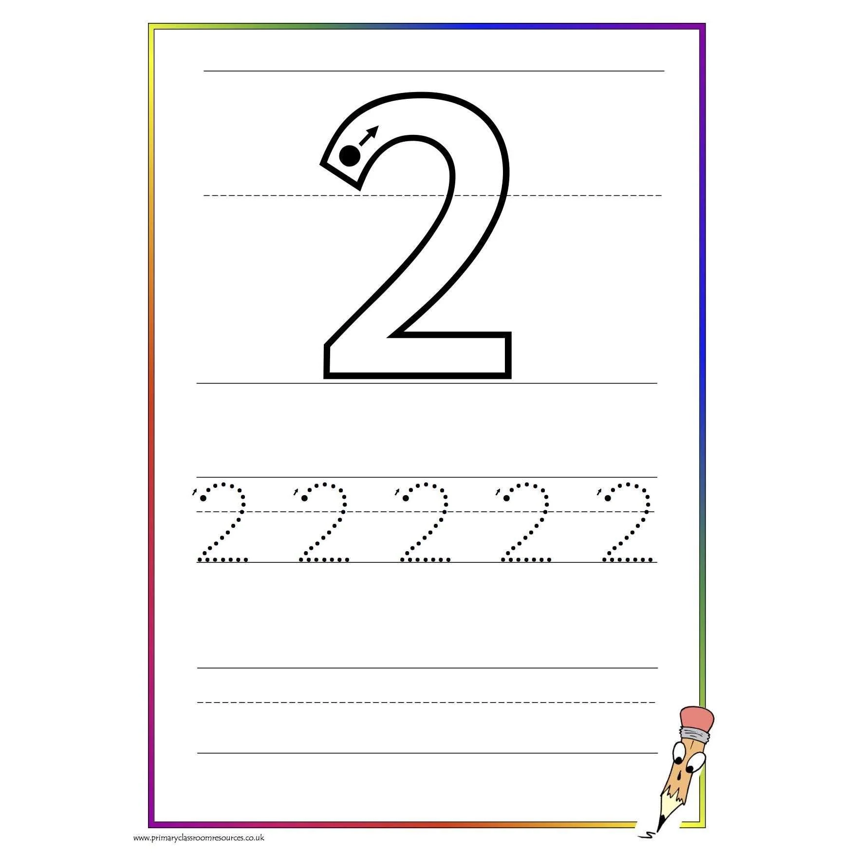 Number Formation Tracing