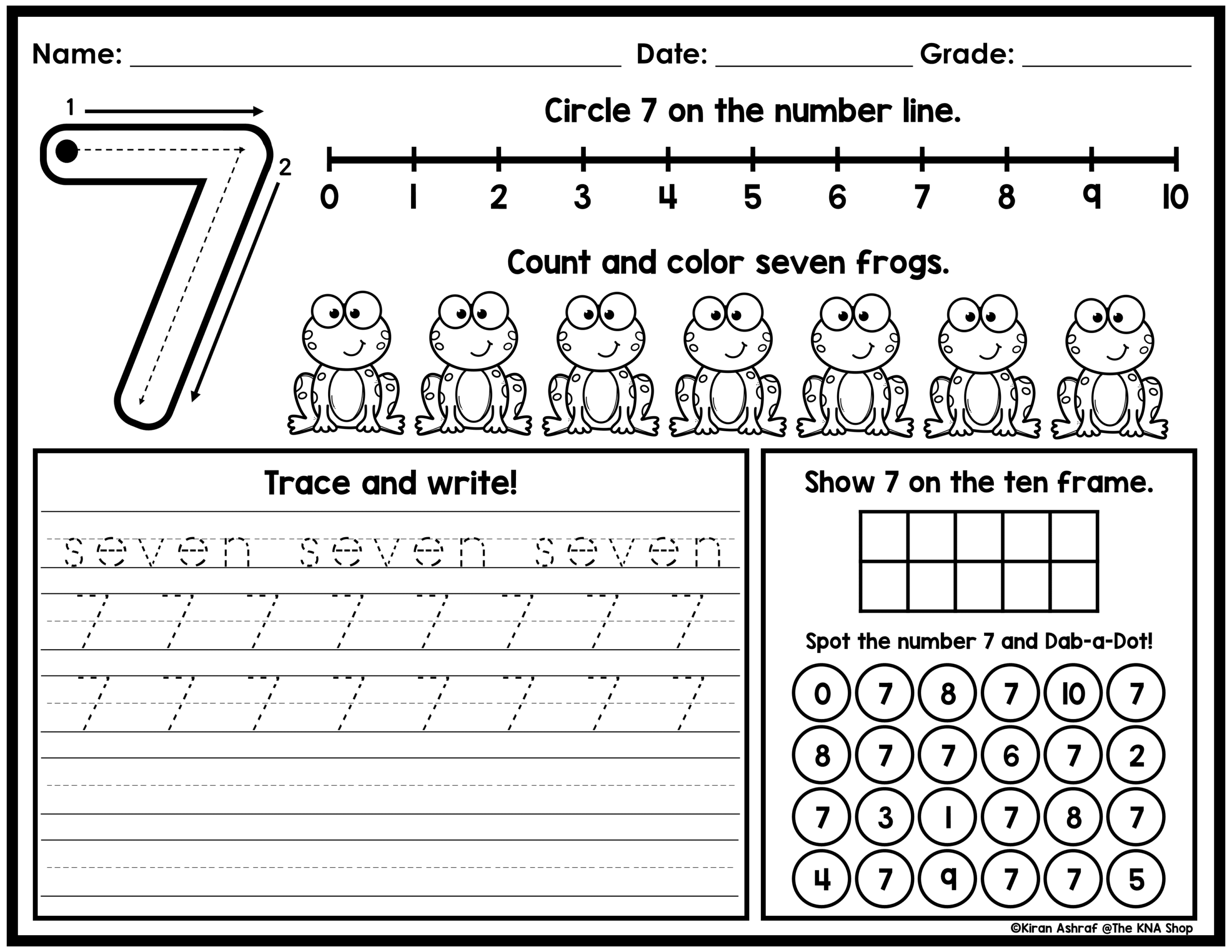 Kindergarten Number Tracing Worksheets 1 20 Kindergarten Number Tracing Worksheets 1 20