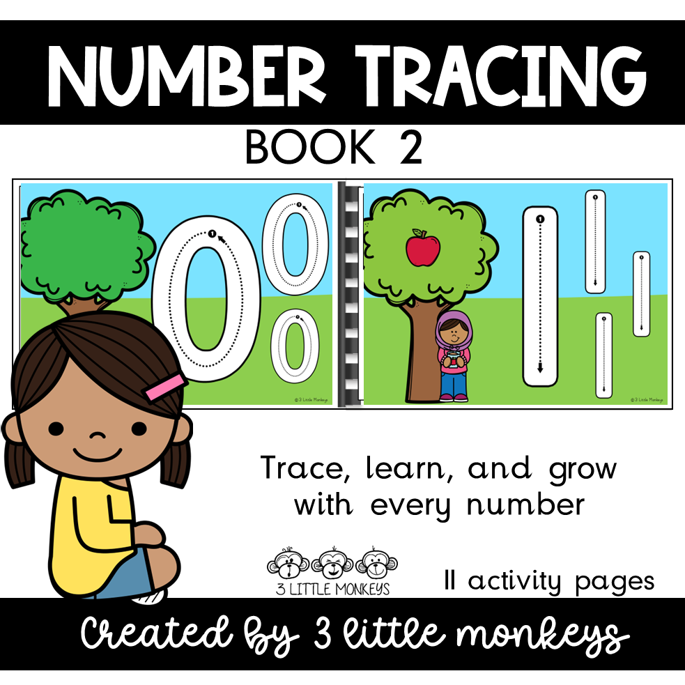 Number Tracing Books