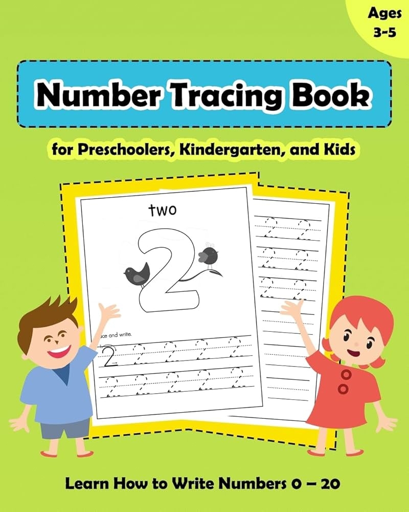 Number Tracing Book For Preschoolers Number Tracing Book For Preschoolers